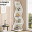 179cm H x 48cm W Corner Bookcase-1201482075