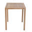 Table de bar carrée en bois d'acacia avec plateau à lattes Arian-179571365