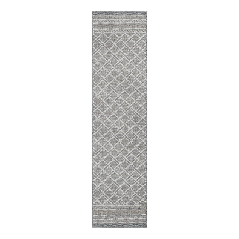 Indoor/Outdoor Trellis Area Rug, Runner 2' x 8'