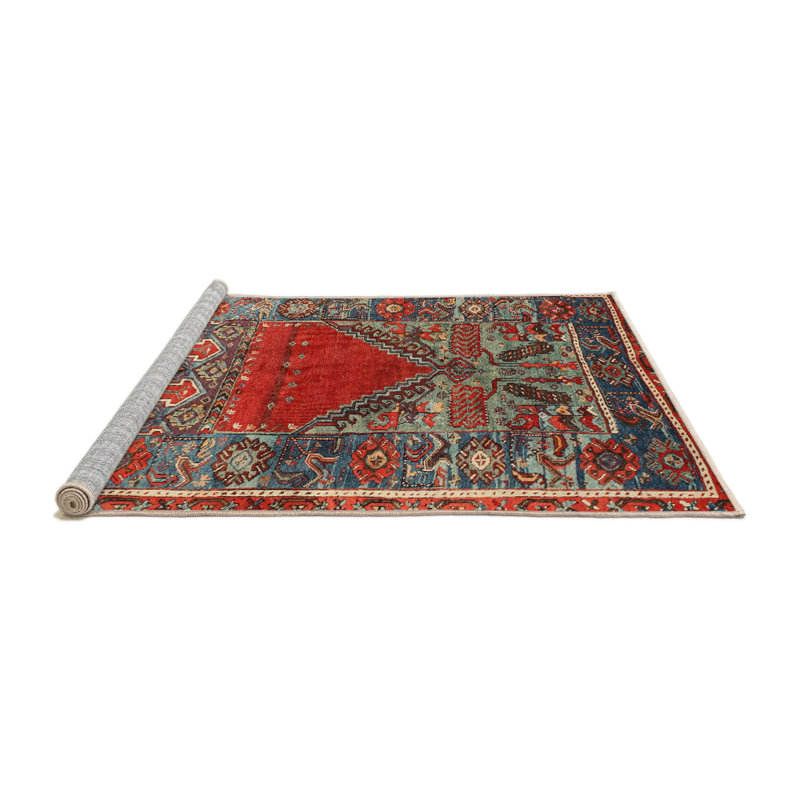 Tapis traditionnel 100% lavable à la machine 26 po, Rectangle 7 pi x 10 pi