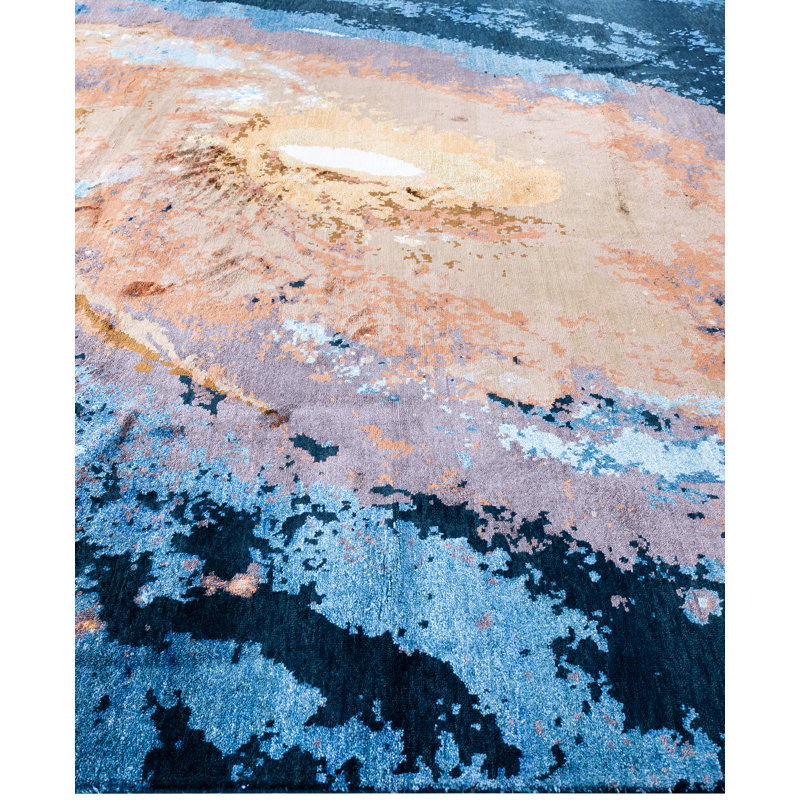 Overdyed One-of-a-Kind 8' 2" X 10' 4" Area Rug