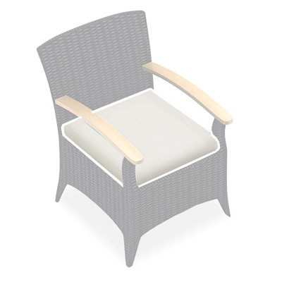 Coussin de chaise de salle à manger Arbor - Heather
