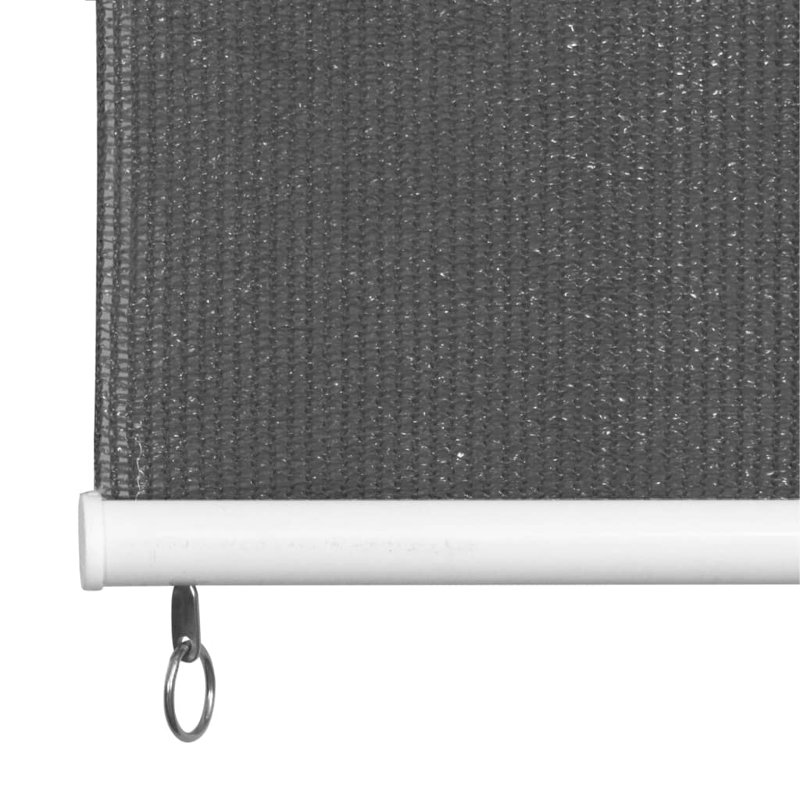 Store à enroulement à enroulement avec cordon de traction, Anthracite, L 55,1 po x L 118,1 po