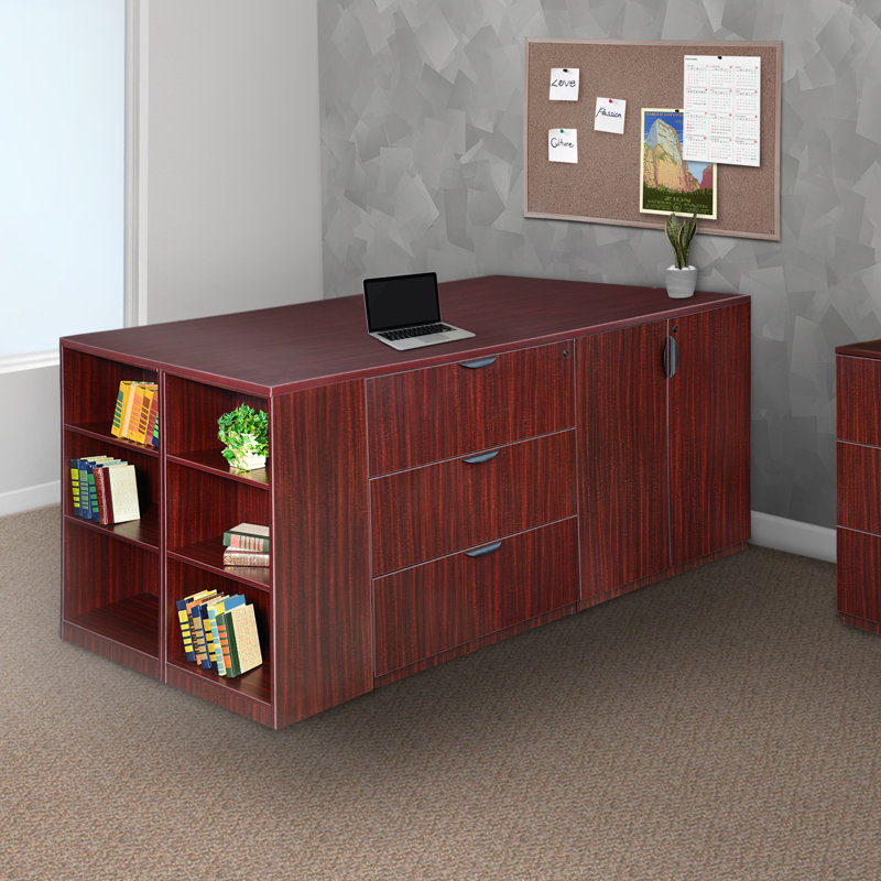 Nebih Standing Cabinet, Mahogany