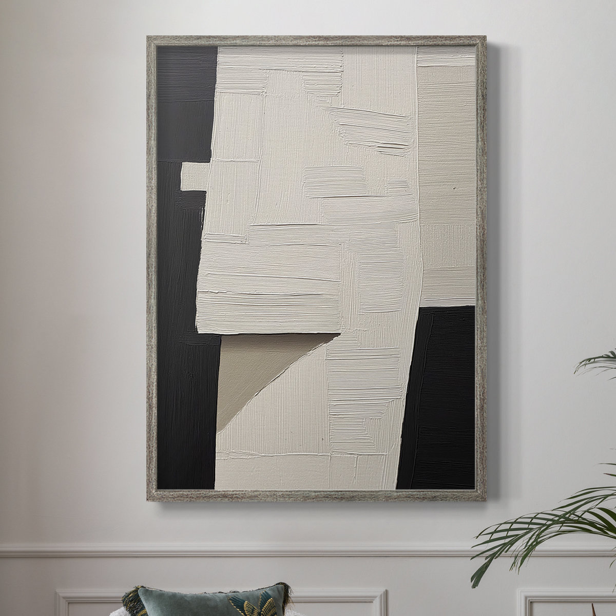 Ivy Bronx ABSTRACT Series DCLVIII Framed Print - Solid Wood | Wayfair