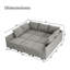 Canapé modulaire avec repose-pieds Larchmere-90539447