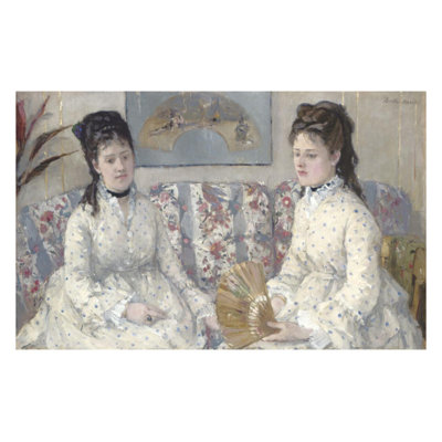 Les sœurs par Berthe Morisot - Impression giclée