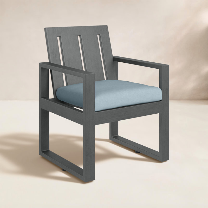 Redondo Outdoor Dining Armchair, Canvas Skyline Sunbrella®