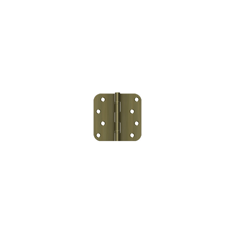 64'' x 64'' Steel Surface Mount Hinge, Antique Brass