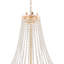 Lustre empire à 9 lumières avec accents de cristal Sato-2054631118