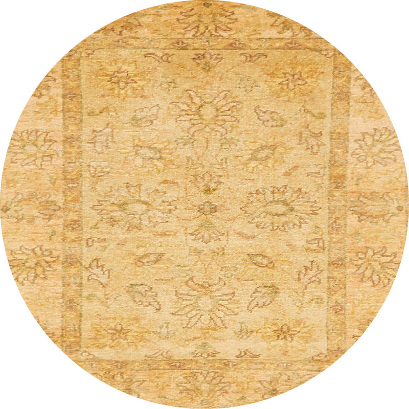 Abstract Indoor Rug, Round 3'
