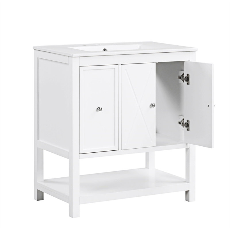 Meuble-lavabo simple avec plateau Boaventura 30,00
