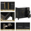 Simya 36'' Single Bathroom Vanity with Ceramic Top Variant Product Name, Bathroom Cabinet with Two Doors and Three Drawers-2133303201