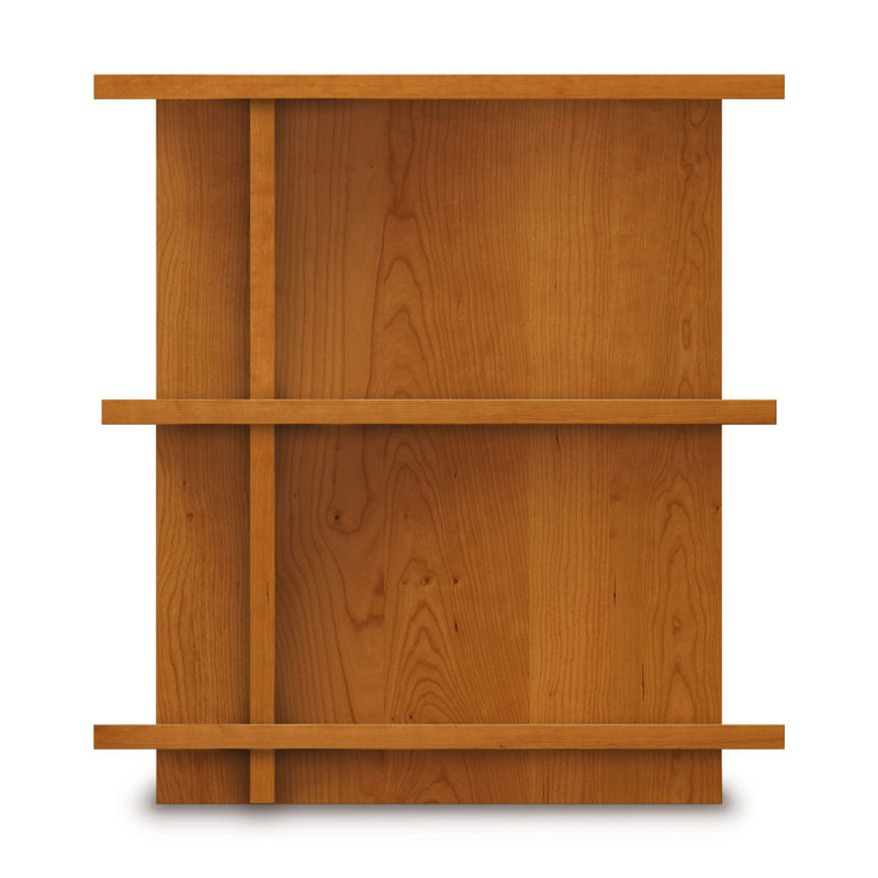 Mansfield Solid Wood Nightstand, Left, Autumn Cherry