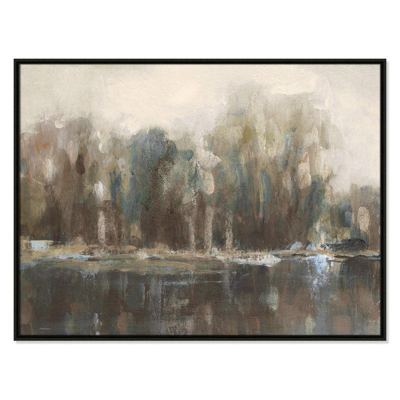«Daily Reflections I - Landscape Version Print» par Carol Robinson, Espresso, H 31,5 po x l 41,5 po