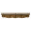 Liberty 31" Wall Shelf with Hooks-1500777057