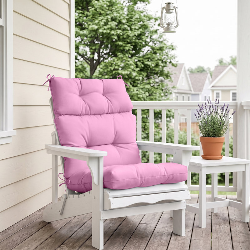Indoor/Outdoor Seat/Back Cushion, Pink