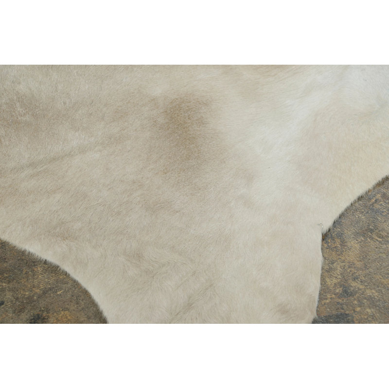 Rug & Kilim’S Contemporary Cowhide Rug In Warm Beige & Brown Tones