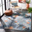 Tapis intérieur / extérieur bleu / gris Bowdon-206269970