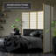 Paravent de cloison pliable 4 panneaux Ebern Designs-1037563590-1037563585