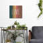 Latitude Rain® «Love Rainbow Retro» par Ann Kelle Designs, art mural en métal-1614483742
