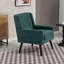 Fauteuil capitonné à dossier large rembourré-1592346163