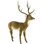 Standing Deer, Large - 54 X 67 Inches