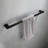 304 5 Bathroom Fixture Kit, Matte Black, Rust-, To Tarnish, Modern For Living Room Hardware Group, Tarnish-, Decoration-784224113