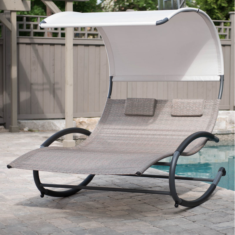 Double chaise longue, Terre de Sienne