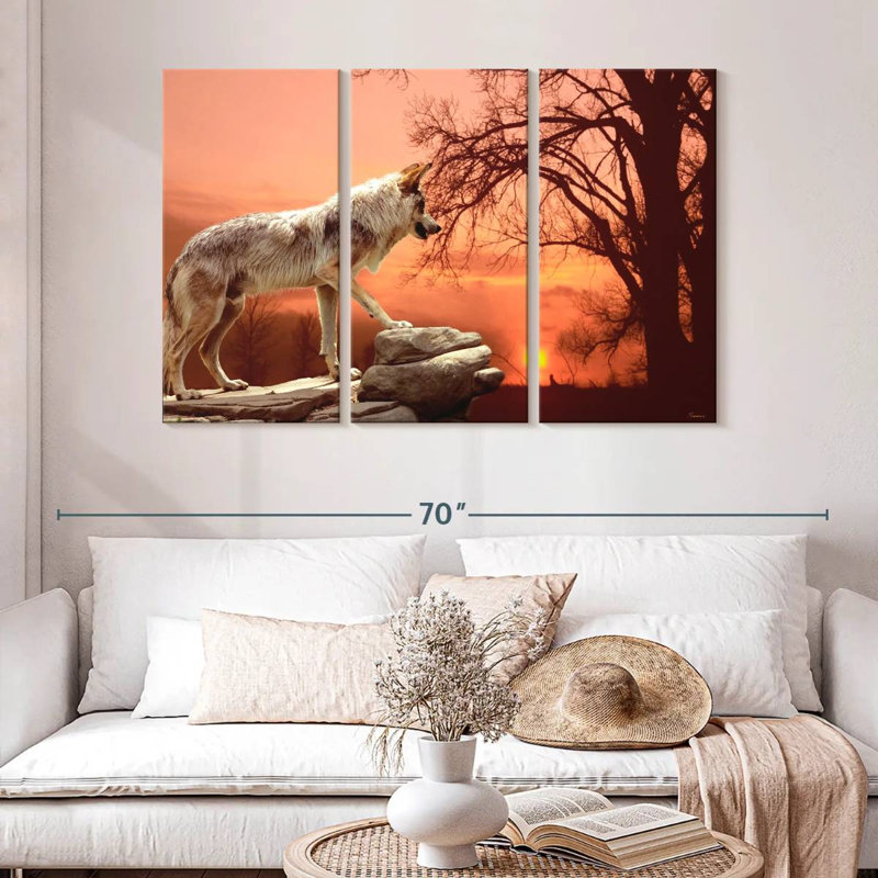 Brampt Sunset Ridge, 32" H x 50" W