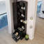 Armoire à miroir, rangement multicouche grande capacité-1854439035