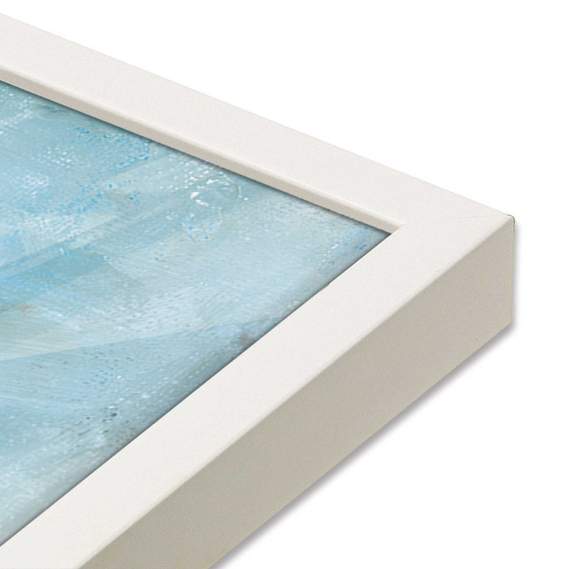 «Windswept Waters I Print», H 25 po x l 19 po, Blanc opaque