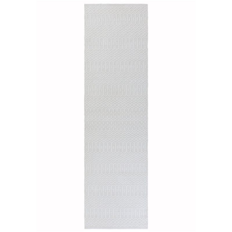 Alfresco Geometric Recycled P.E.T Hand Woven Indoor / Outdoor Area Rug, Runner 66 x 240cm