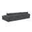 134'' Cloud-Velvet Modular Sectional-152600326