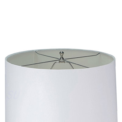 Lampe de table en verre D16x30 "