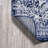 Pruden Ornate Medallion Modern Navy/Ivory Rug-443753862