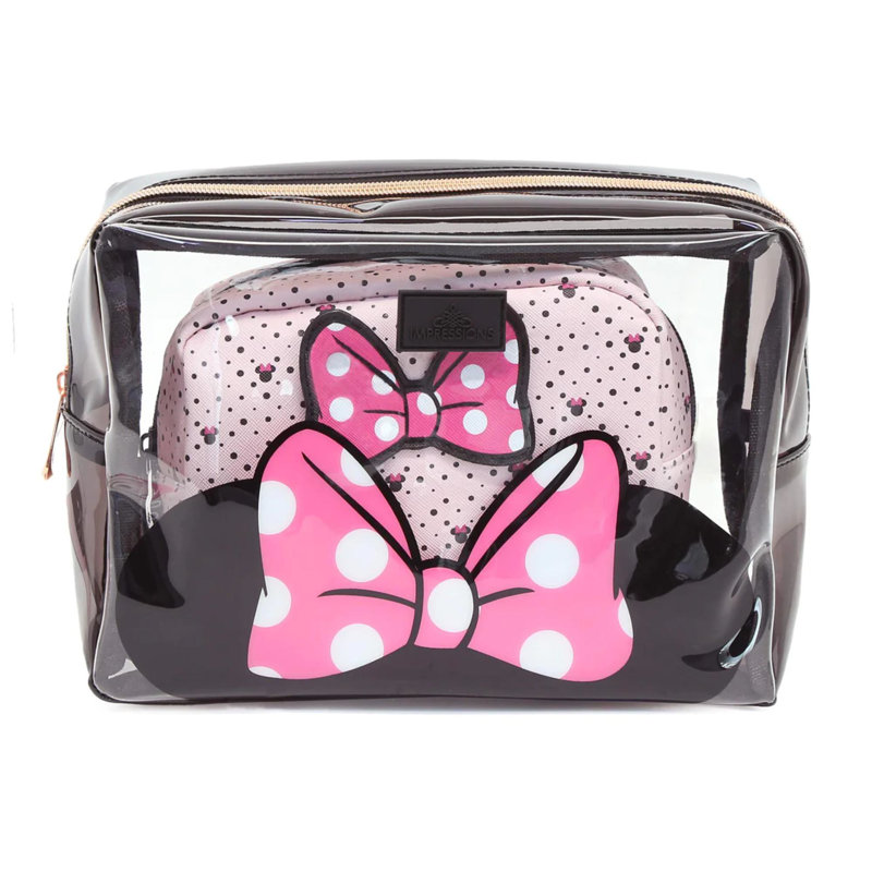 Ensemble de 2 pochettes Disney Minnie Mouse