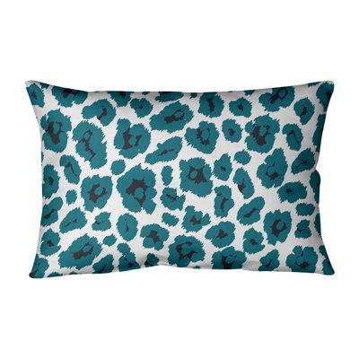 Animal Print Linen Reversible Pillow Cover