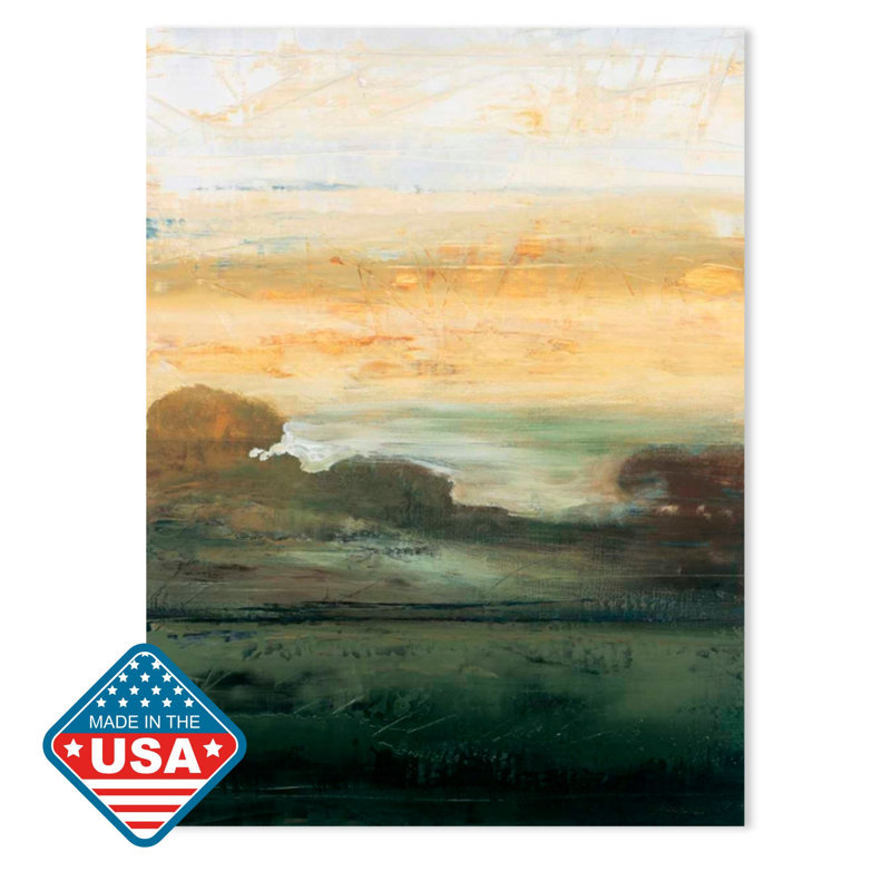 Suffolk Trees II, estampe numérique sur toile tendue avec châssis
