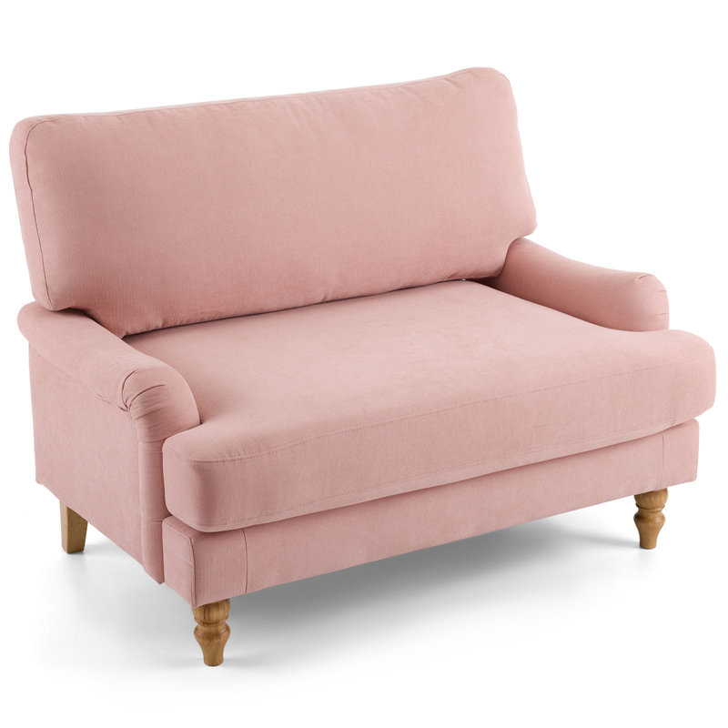 47" Oversized Accent Chair For Living Room, Bedroom, Pink