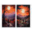 «Western Rugged Sunset», 2 pièces sur toile-1471427440-1471427452