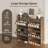 Shoe Storage Cabinet With 4 Flip Drawers: Large Capacity Storage, Suitable For Home Entryways And Public Shoe Changing Areas.-598139669-598139688