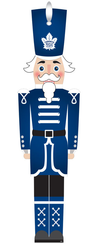 Toronto Maple Leafs 46" Nutcracker Leaner