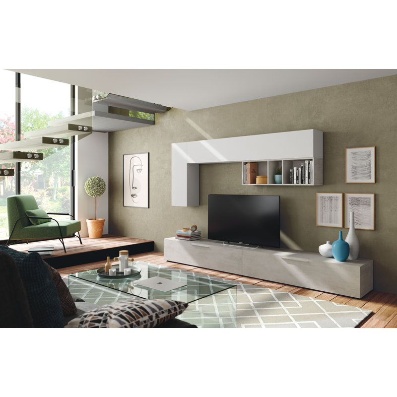 Diyanna TV Stand, Grey