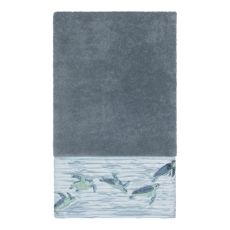 Mia Turkish Cotton Midweight Bath Towel, Teal