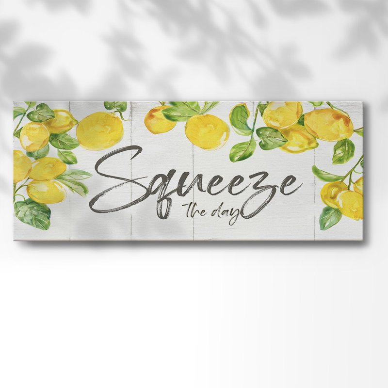 " Lemon Squeeze ", 24" H x 60" W x 1.5" D