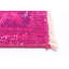 Tapis rose foncé à transition de couleur 5 pi 8 po x 8 pi 11 po