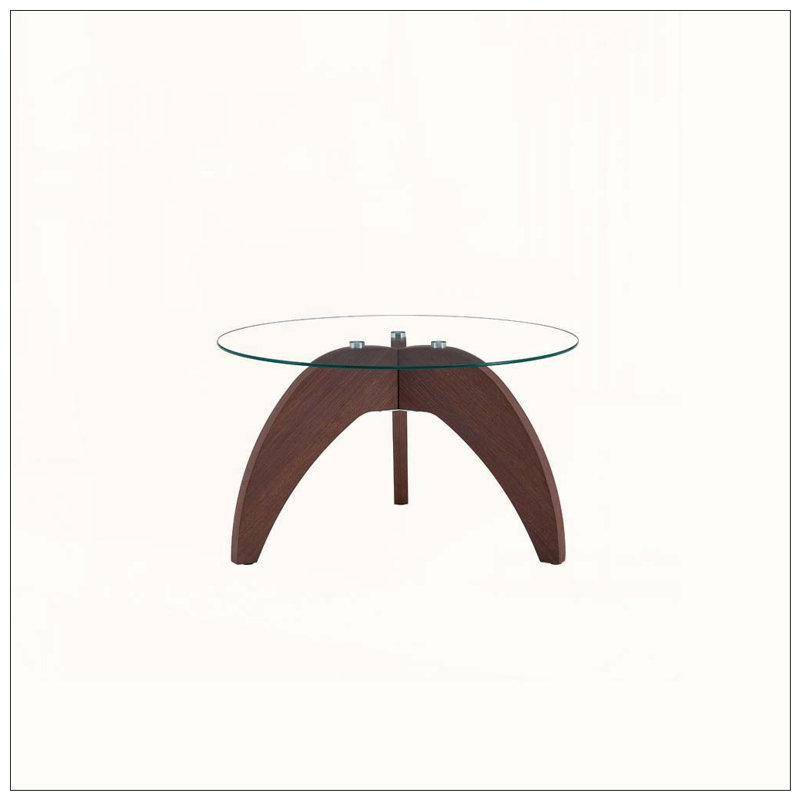 Table basse à pattes triangulaires Creative