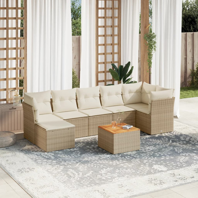 Ensemble de canapé de jardin Vidaxl