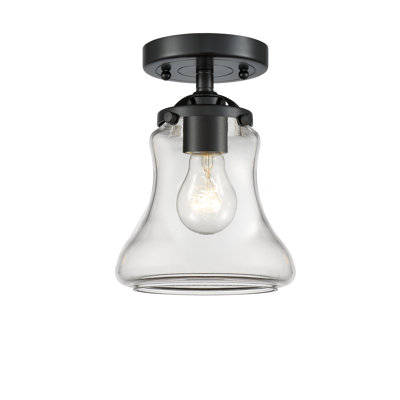 Edda Glass Semi Flush Mount